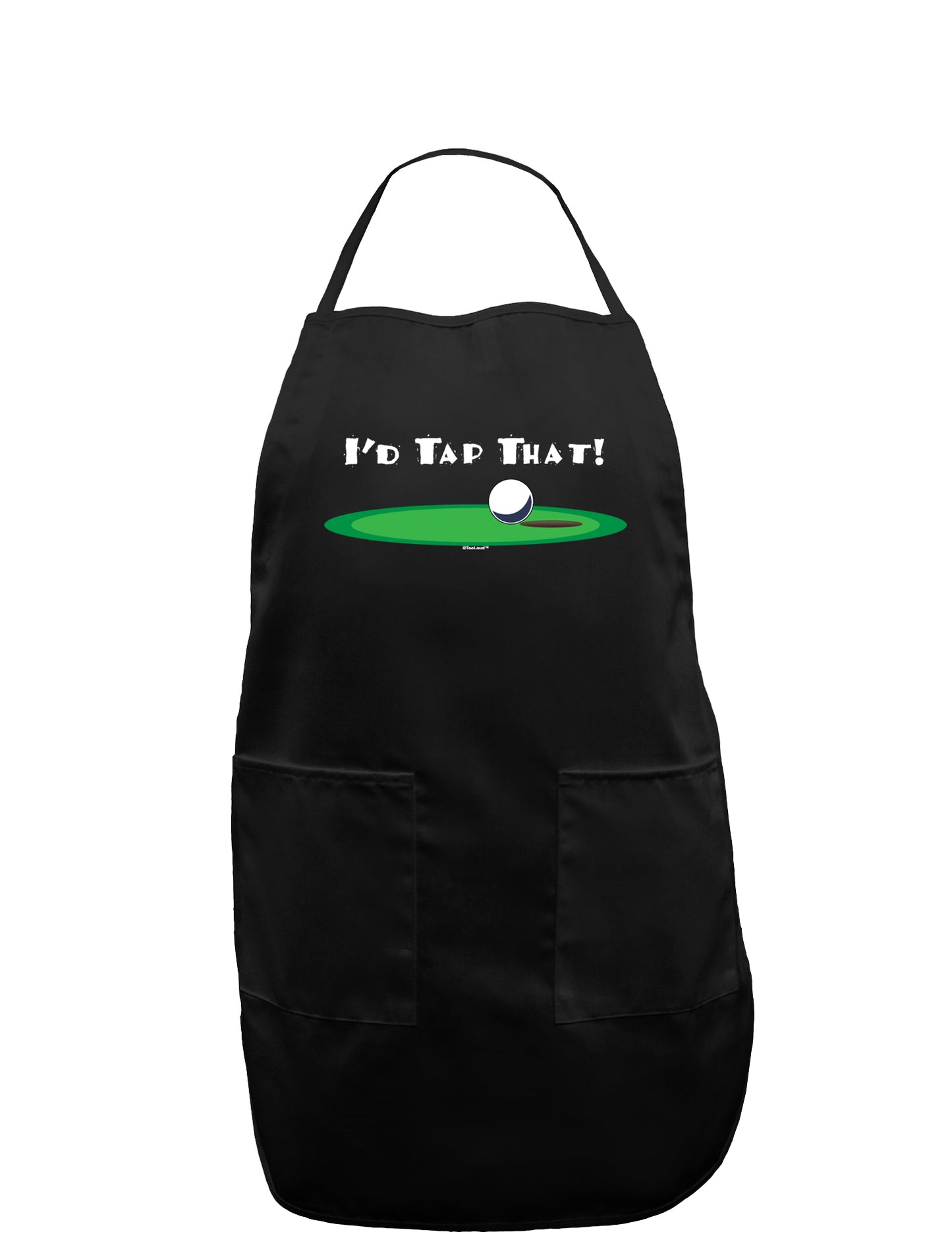 I'd Tap That Dark Adult Apron-Bib Apron-TooLoud-Black-One-Size-Davson Sales