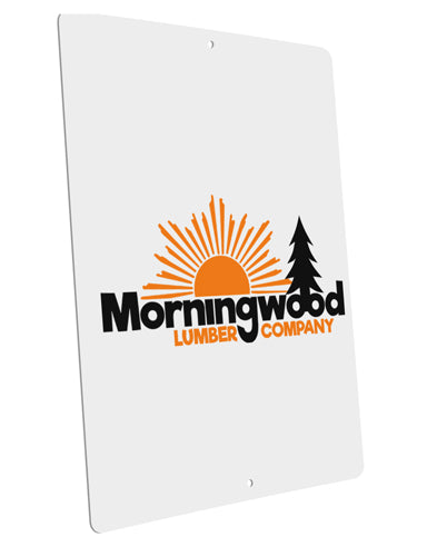 Morningwood Company Funny Large Aluminum Sign 12 x 18" - Portrait by TooLoud-TooLoud-12x18"-Davson Sales