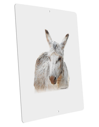 Burro Cutout Large Aluminum Sign 12 x 18" - Portrait-Aluminum Sign-TooLoud-12x18"-Davson Sales