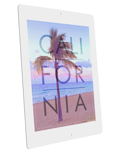 California Beach Filter Large Aluminum Sign 12 x 18" - Portrait-Aluminum Sign-TooLoud-12x18"-Davson Sales