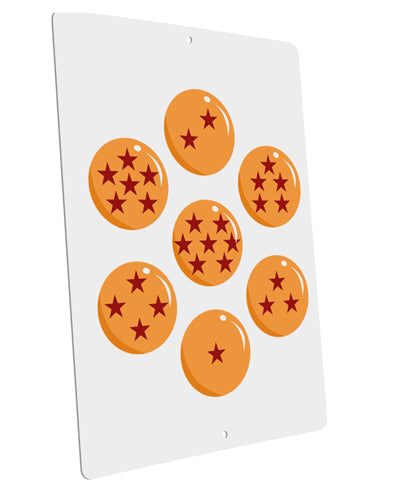 Magic Star Orbs Large Aluminum Sign 12 x 18" - Portrait by TooLoud-TooLoud-12x18"-Davson Sales