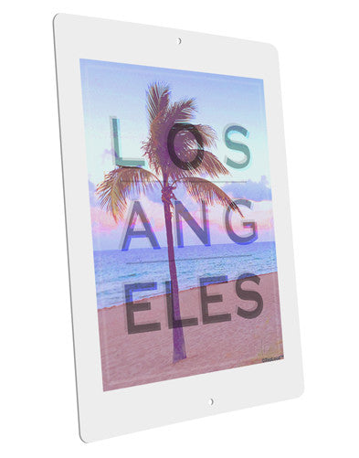 Los Angeles Beach Filter Large Aluminum Sign 12 x 18" - Portrait-Aluminum Sign-TooLoud-12x18"-Davson Sales