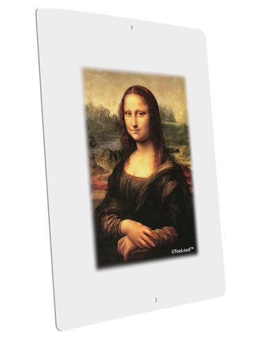 Mona Painting Large Aluminum Sign 12 x 18" - Portrait-Aluminum Sign-TooLoud-12x18"-Davson Sales