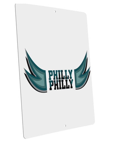 Philly Philly Funny Beer Drinking Large Aluminum Sign 12 x 18" - Portrait by TooLoud-TooLoud-12x18"-Davson Sales