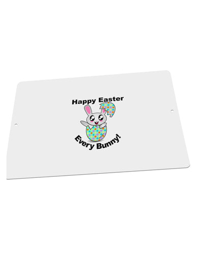 Happy Easter Every Bunny Large Aluminum Sign 12 x 18" - Landscape by TooLoud-TooLoud-18x12"-Davson Sales