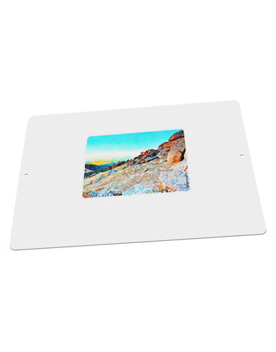 CO Rockies View Watercolor Large Aluminum Sign 12 x 18" - Landscape-Aluminum Sign-TooLoud-18x12"-Davson Sales