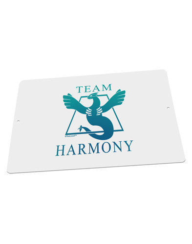 Team Harmony Large Aluminum Sign 12 x 18" - Landscape-Aluminum Sign-TooLoud-18x12"-Davson Sales