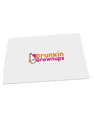 Drunken Grown ups Funny Drinking Large Aluminum Sign 12 x 18" - Landscape by TooLoud-TooLoud-18x12"-Davson Sales
