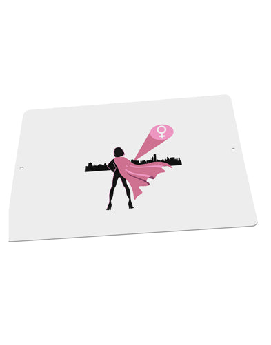 Girl Power Women's Empowerment Large Aluminum Sign 12 x 18" - Landscape by TooLoud-TooLoud-18x12"-Davson Sales