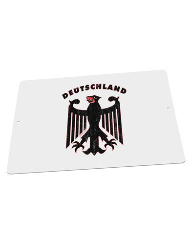 Bundeswehr Logo Deutschland Large Aluminum Sign 12 x 18" - Landscape-Aluminum Sign-TooLoud-18x12"-Davson Sales