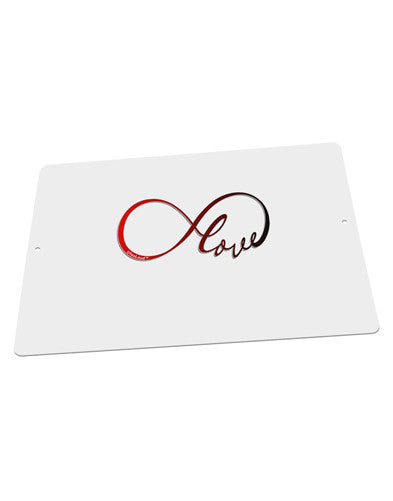 Infinite Love Large Aluminum Sign 12 x 18" - Landscape-Aluminum Sign-TooLoud-18x12"-Davson Sales