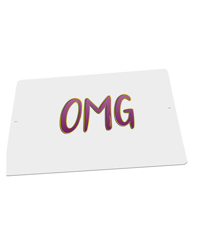 OMG Large Aluminum Sign 12 x 18" - Landscape by TooLoud-TooLoud-18x12"-Davson Sales