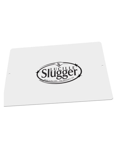 Lucille Slugger Logo Large Aluminum Sign 12 x 18" - Landscape by TooLoud-TooLoud-18x12"-Davson Sales