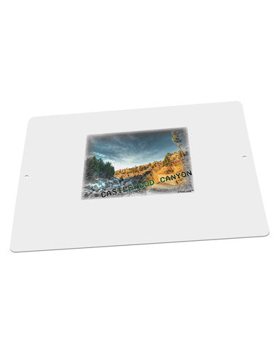 Castlewood Canyon Old Photo Large Aluminum Sign 12 x 18" - Landscape-Aluminum Sign-TooLoud-18x12"-Davson Sales