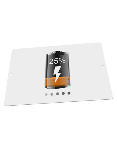 Low Energy 25 Percent Large Aluminum Sign 12 x 18" - Landscape-Aluminum Sign-TooLoud-18x12"-Davson Sales