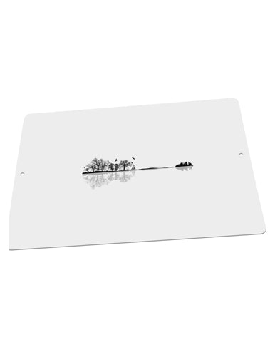 Nature's Harmony Guitar Large Aluminum Sign 12 x 18" - Landscape by TooLoud-Posters, Prints, & Visual Artwork-TooLoud-18x12"-Davson Sales