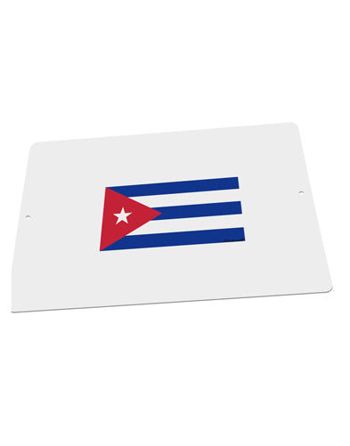 Cuba Flag Cubana Large Aluminum Sign 12 x 18" - Landscape by TooLoud-TooLoud-18x12"-Davson Sales