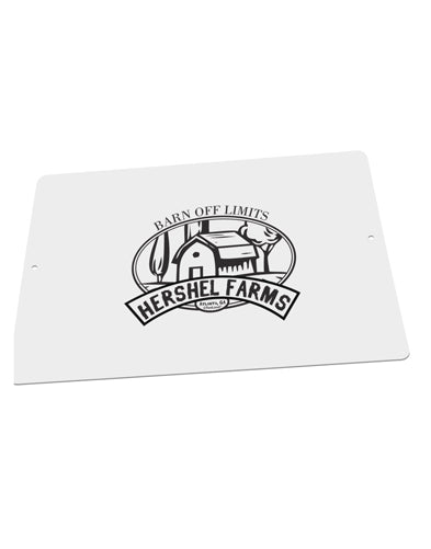 Hershel Farms Large Aluminum Sign 12 x 18" - Landscape by TooLoud-TooLoud-18x12"-Davson Sales