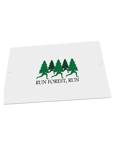Run Forest Run Funny Large Aluminum Sign 12 x 18" - Landscape by TooLoud-TooLoud-18x12"-Davson Sales