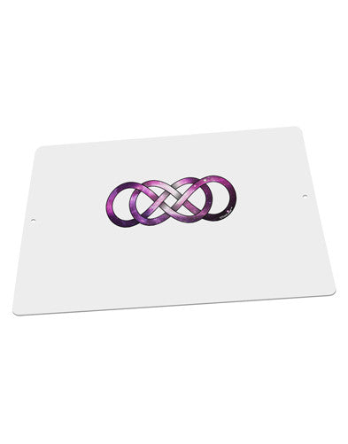 Double Ininifty Galaxy Large Aluminum Sign 12 x 18" - Landscape-Aluminum Sign-TooLoud-18x12"-Davson Sales