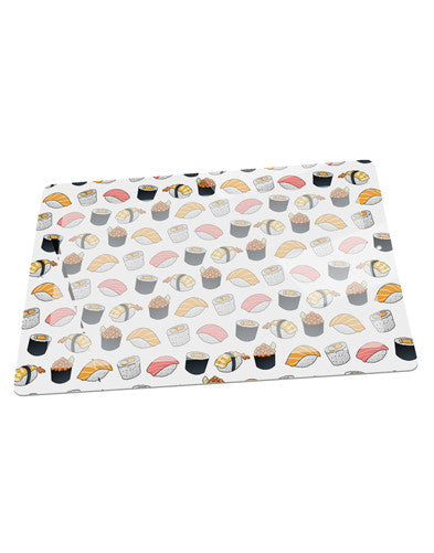 Cute Sushi AOP Large Aluminum Sign 12 x 18" - Landscape-Aluminum Sign-TooLoud-18x12"-Davson Sales