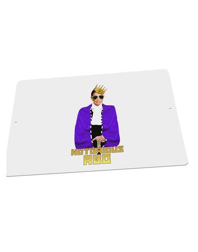 Notorious RBG Large Aluminum Sign 12 x 18" - Landscape by TooLoud-TooLoud-18x12"-Davson Sales