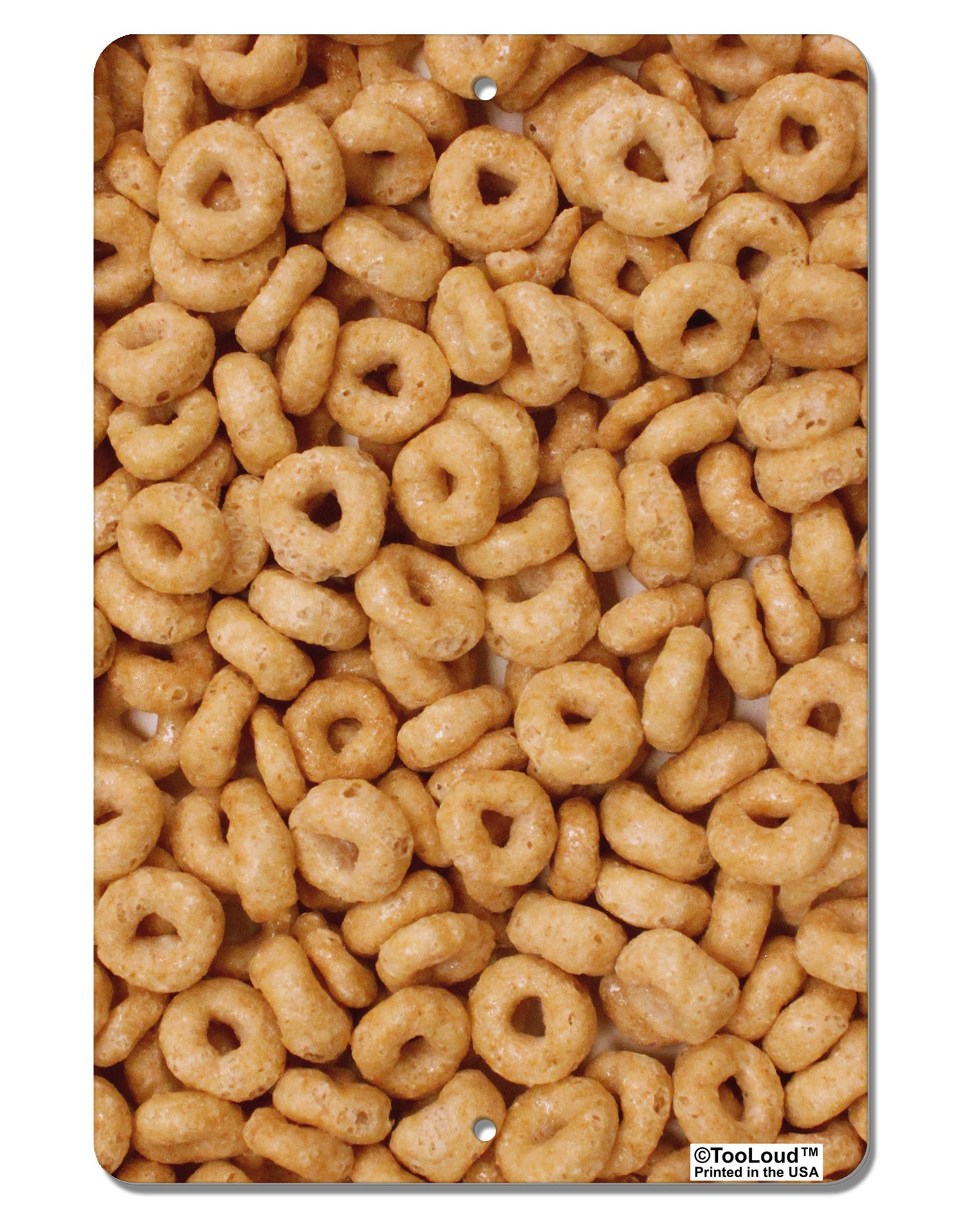 Breakfast Cereal All Over Aluminum 8 x 12" Aluminum Sign All Over Print-Aluminum Sign-TooLoud-White-Davson Sales