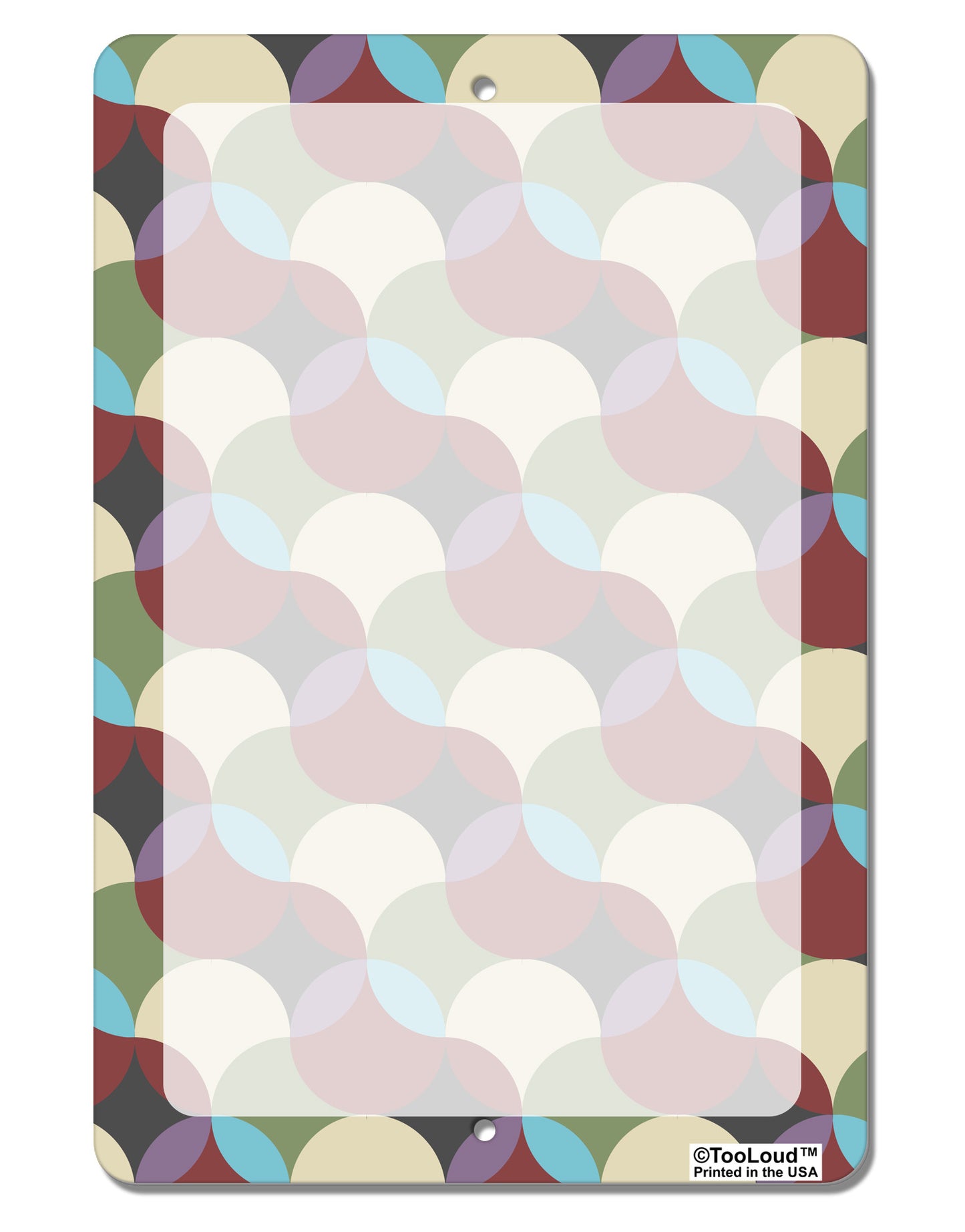 Geometric Abstract AOP Aluminum 8 x 12" Dry Erase Board Sign All Over Print by TooLoud-Dry Erase Board-TooLoud-White-Davson Sales