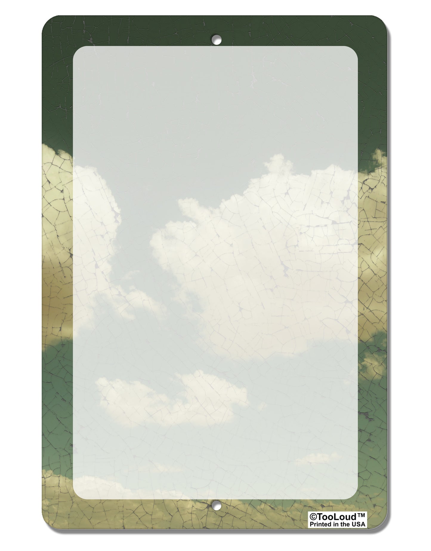 The Sky is Falling Aluminum 8 x 12" Dry Erase Board Sign All Over Print-Dry Erase Board-TooLoud-White-Davson Sales