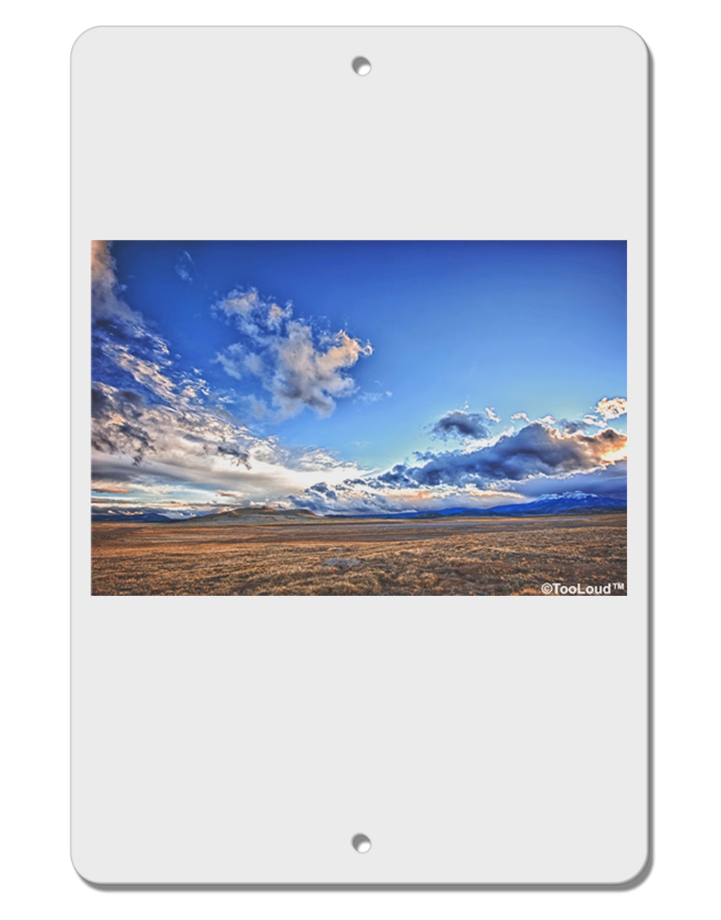 Garden of the Gods Colorado Aluminum 8 x 12" Sign-TooLoud-White-Davson Sales