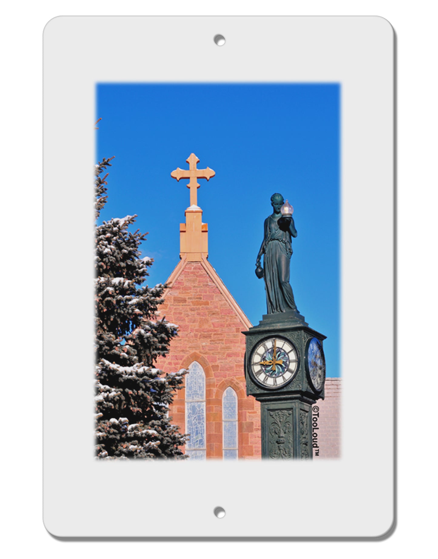 Manitou Springs Colorado Aluminum 8 x 12" Sign by TooLoud-TooLoud-White-Davson Sales