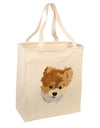 Custom Pet Art Large Grocery Tote Bag-Natural by TooLoud-TooLoud-Natural-large-Davson Sales
