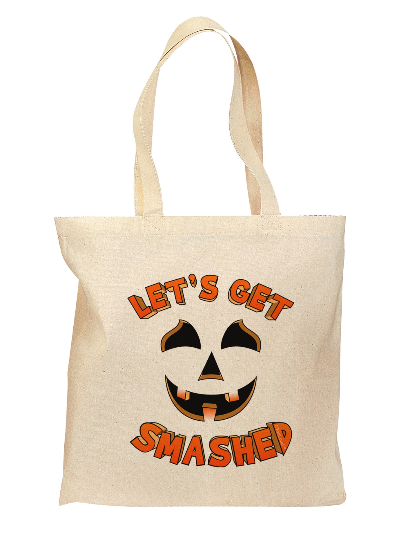 Let's Get Smashed Pumpkin 15" Dark Laptop / Tablet Case Bag by TooLoud-Laptop / Tablet Case Bag-TooLoud-Natural-medium-Davson Sales