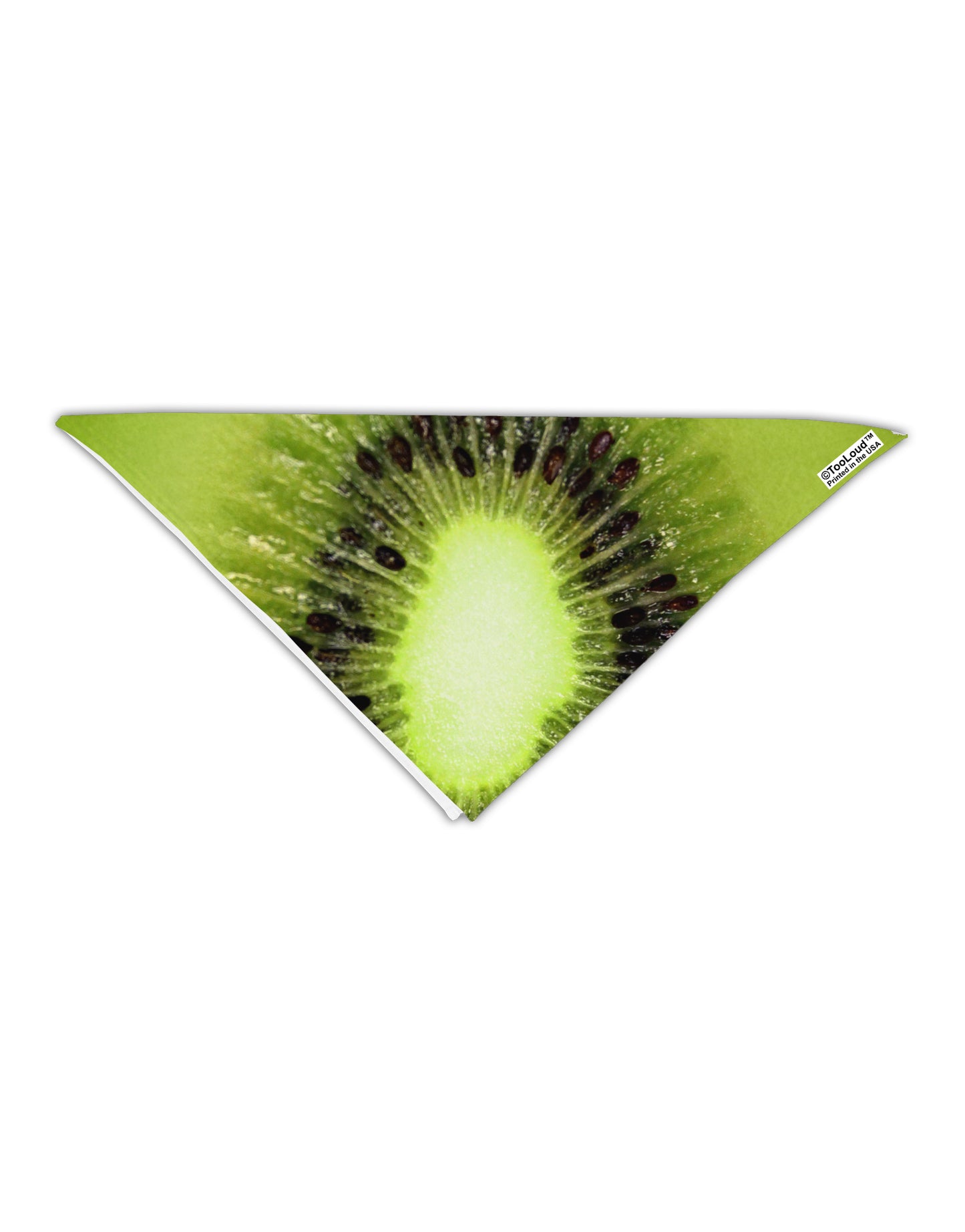 Kiwi Fruit Adult 19" Square Bandana All Over Print by TooLoud-Square Bandanas-TooLoud-White-One-Size-Adult-Davson Sales