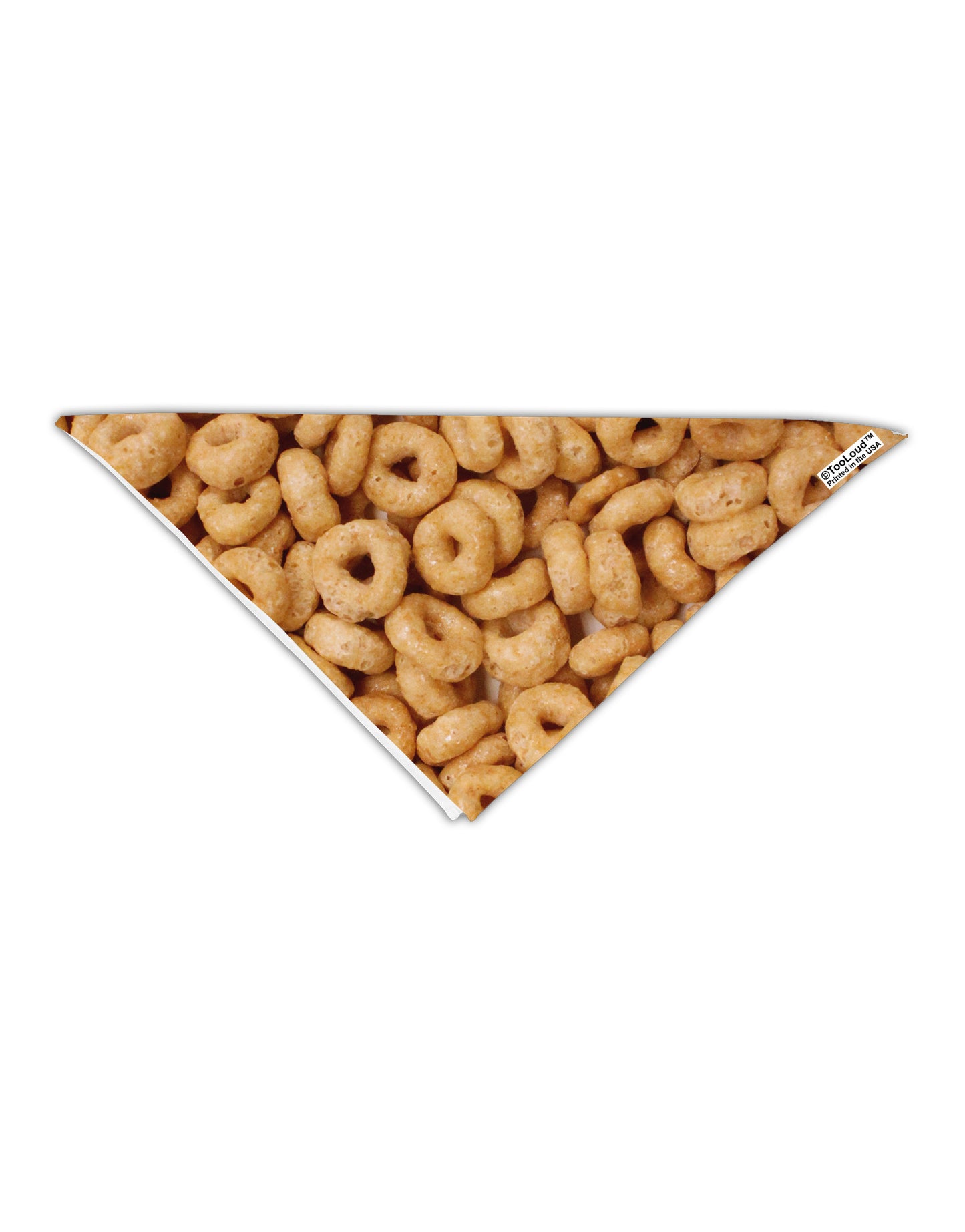 Breakfast Cereal All Over Adult 19" Square Bandana All Over Print-Square Bandanas-TooLoud-White-One-Size-Adult-Davson Sales