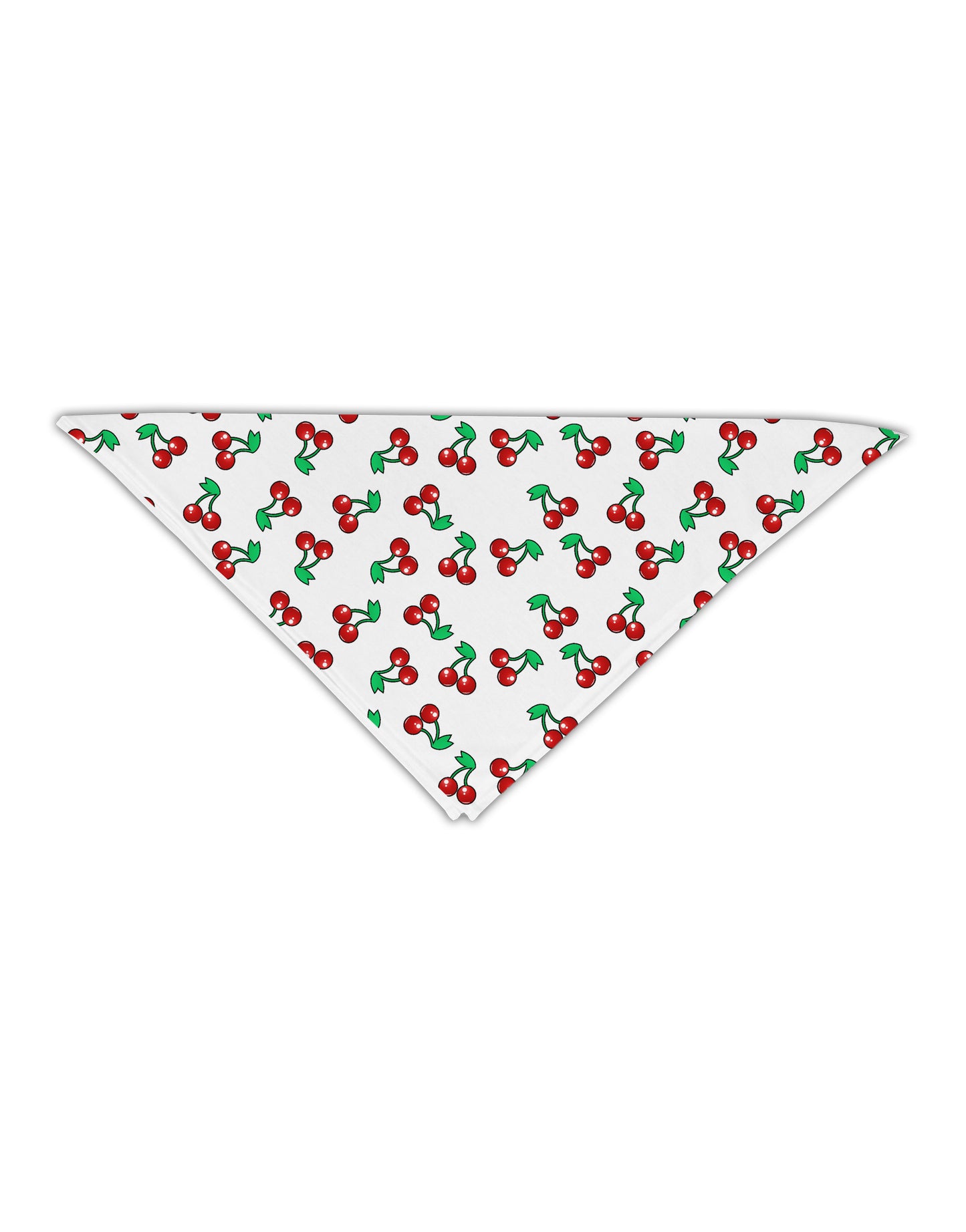 Cherries Everywhere Adult 19" Square Bandana by TooLoud-Square Bandanas-TooLoud-White-One-Size-Adult-Davson Sales