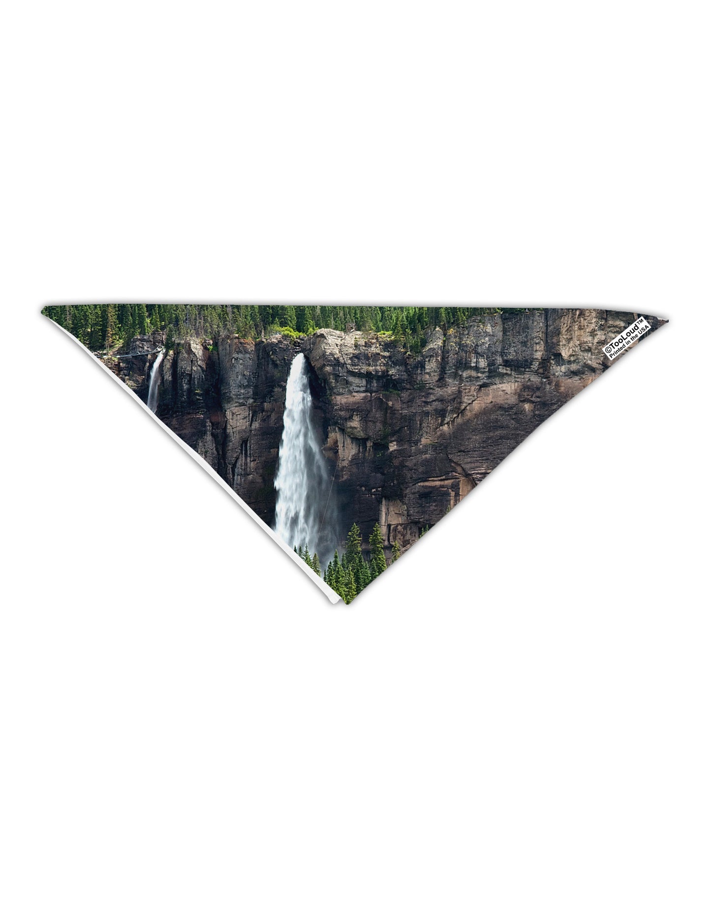 Nature Beauty - Cliffs Adult 19" Square Bandana All Over Print by-Square Bandanas-TooLoud-White-One-Size-Adult-Davson Sales