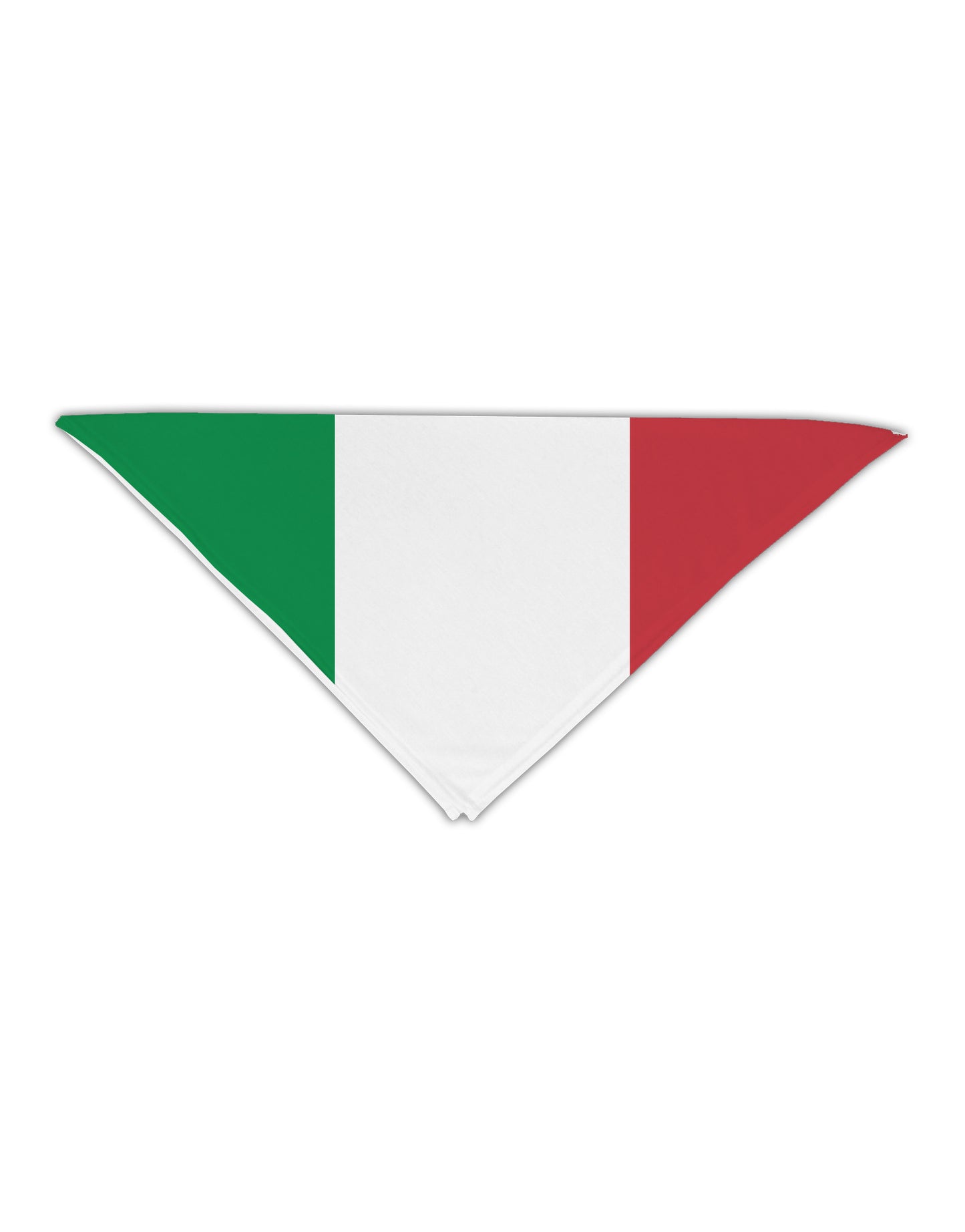 Italian Flag All Over Adult 19" Square Bandana All Over Print-Square Bandanas-TooLoud-White-One-Size-Adult-Davson Sales