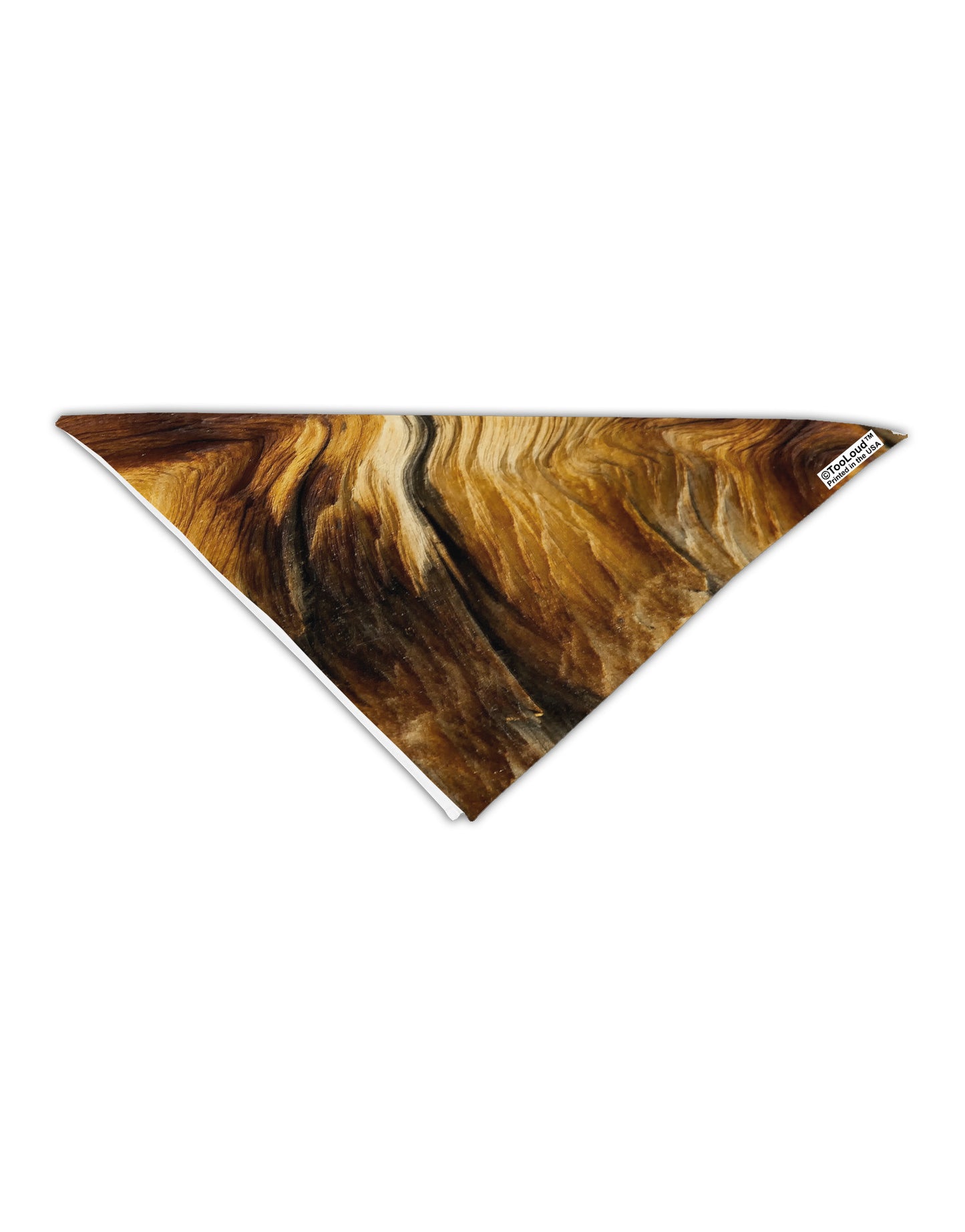 TooLoud Wood Texture AOP Adult 19" Square Bandana All Over Print-Square Bandanas-TooLoud-White-One-Size-Adult-Davson Sales