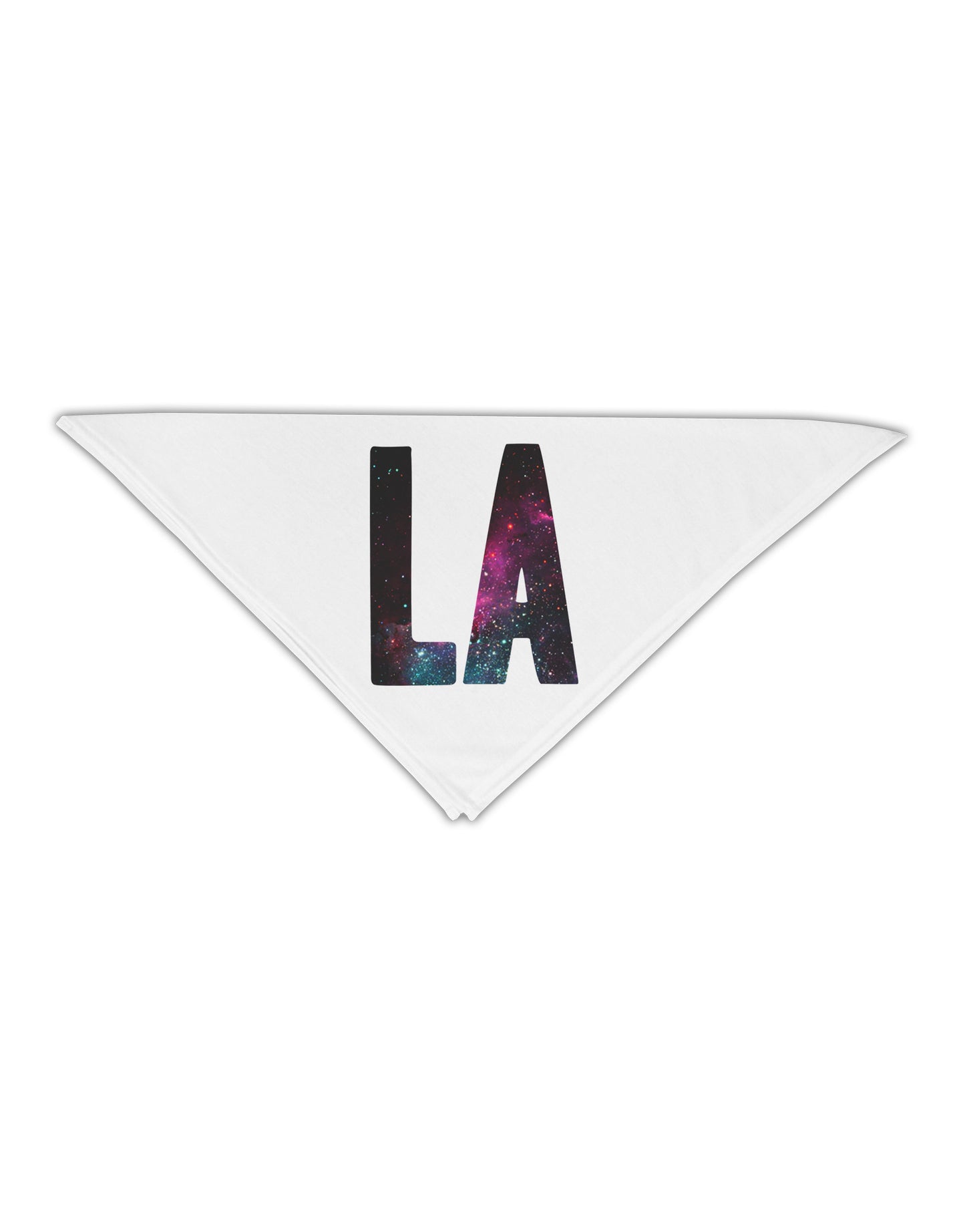 LA Outer Space Desgin Adult 19" Square Bandana-Square Bandanas-TooLoud-White-One-Size-Adult-Davson Sales