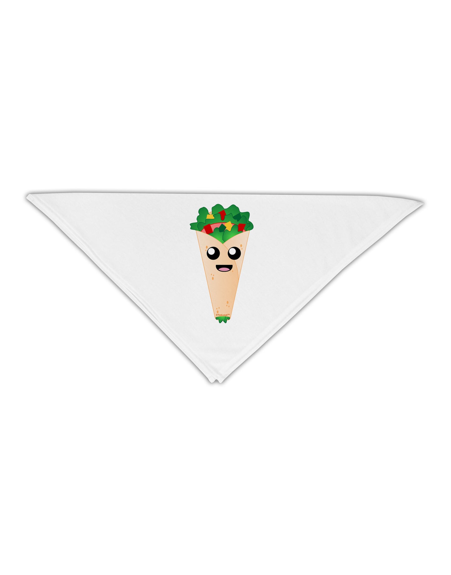 Cute Wrap Adult 19" Square Bandana-Square Bandanas-TooLoud-White-One-Size-Adult-Davson Sales
