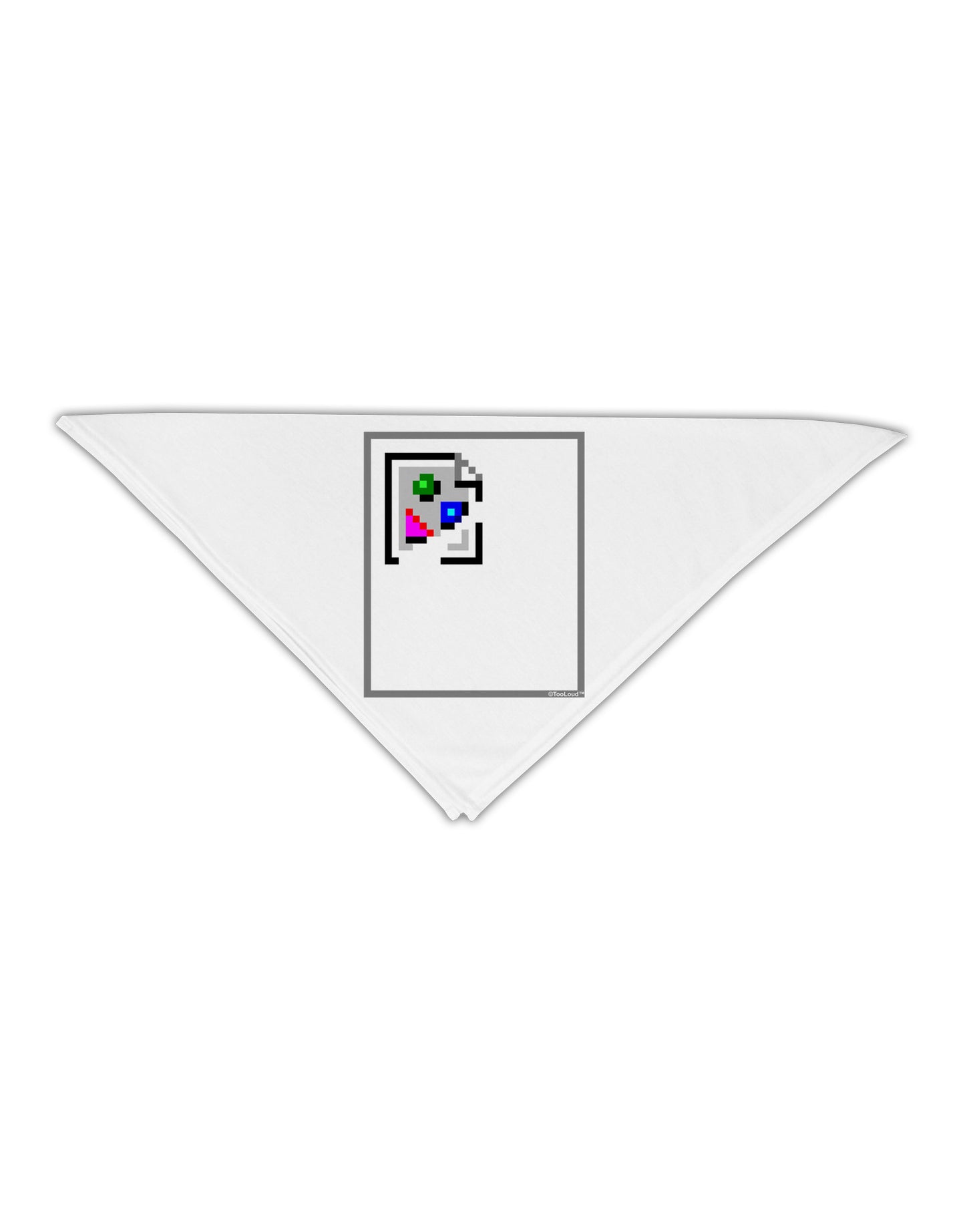 Broken Image Link - Tech Humor Adult 19" Square Bandana by-Square Bandanas-TooLoud-White-One-Size-Adult-Davson Sales