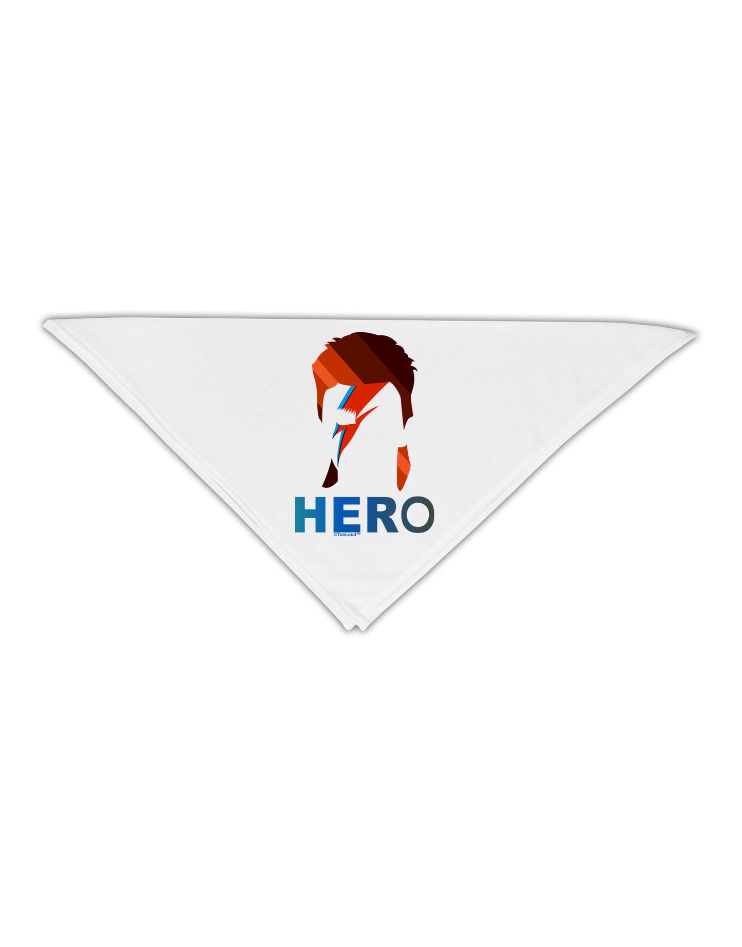 Hero of the Weirdos Adult 19" Square Bandana by-Square Bandanas-TooLoud-White-One-Size-Adult-Davson Sales