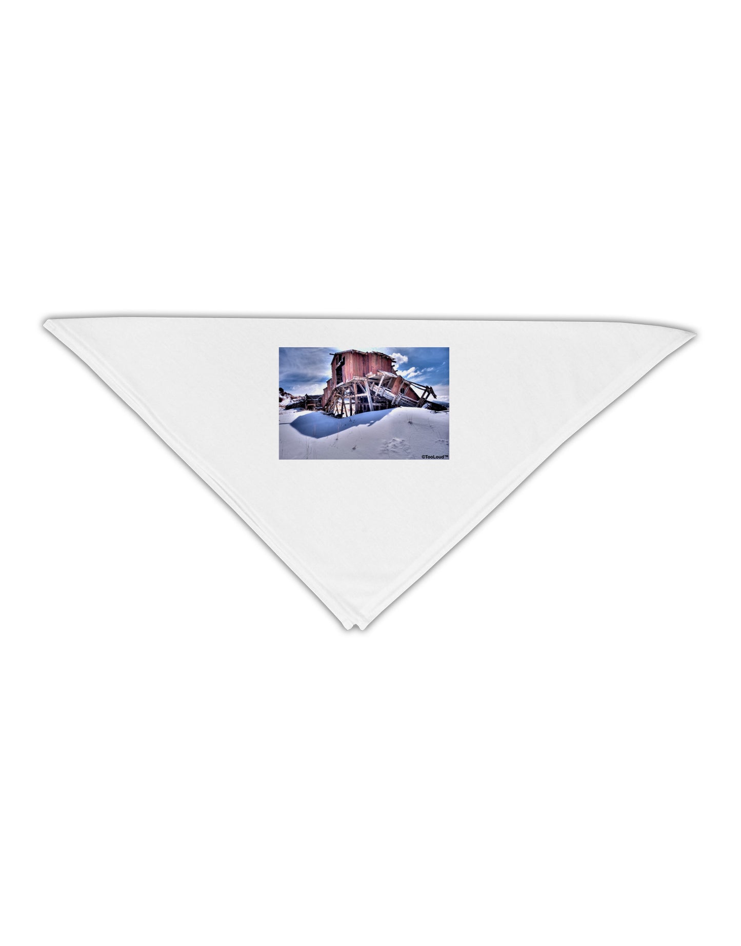 Victor Mines Colorado Adult 19" Square Bandana-Square Bandanas-TooLoud-White-One-Size-Adult-Davson Sales