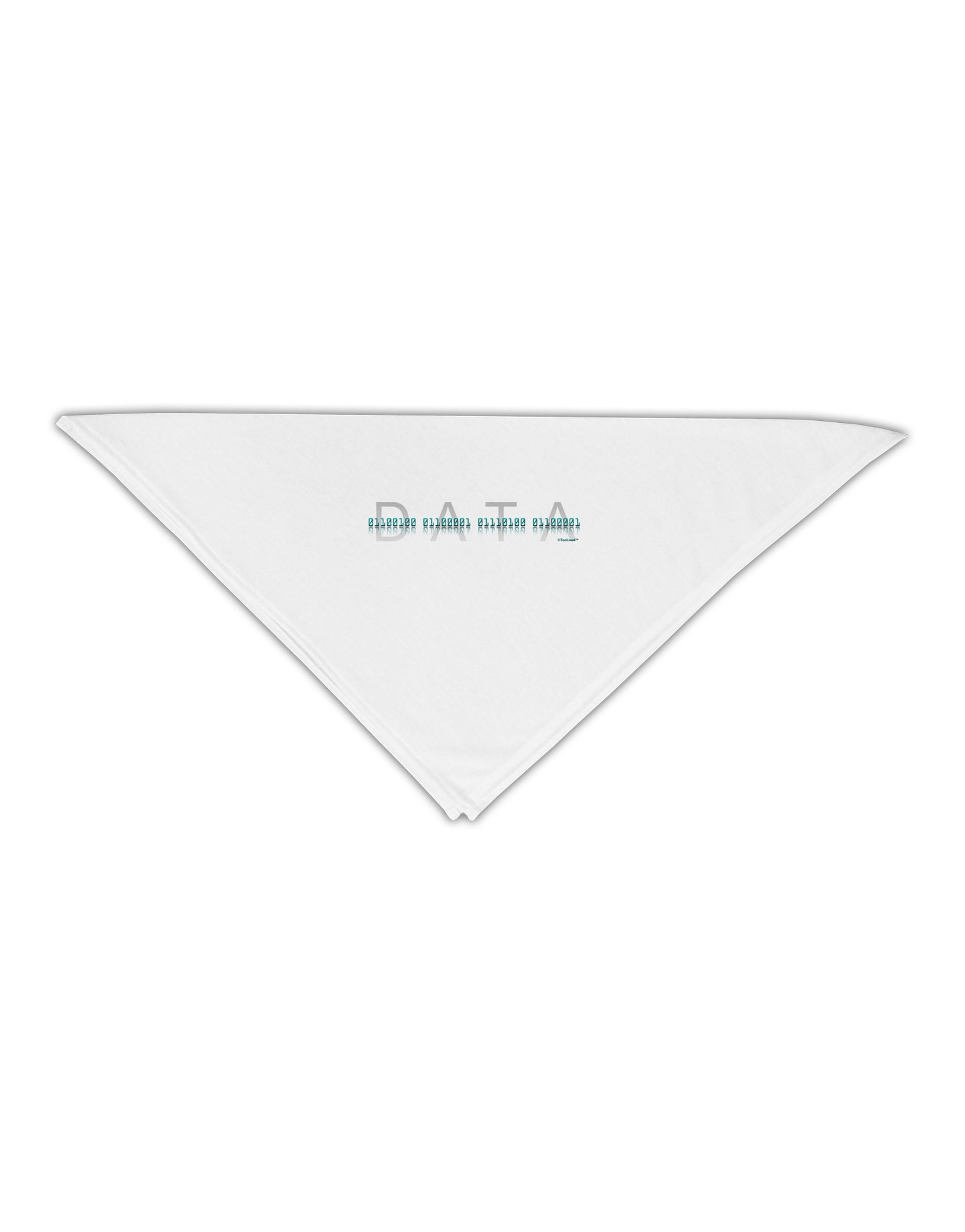 Binary Data Blue Adult 19" Square Bandana-Square Bandanas-TooLoud-White-One-Size-Adult-Davson Sales