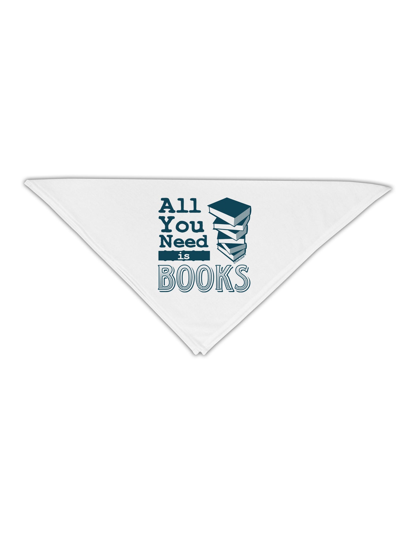 All You Need Is Books Adult 19" Square Bandana-Square Bandanas-TooLoud-White-One-Size-Adult-Davson Sales