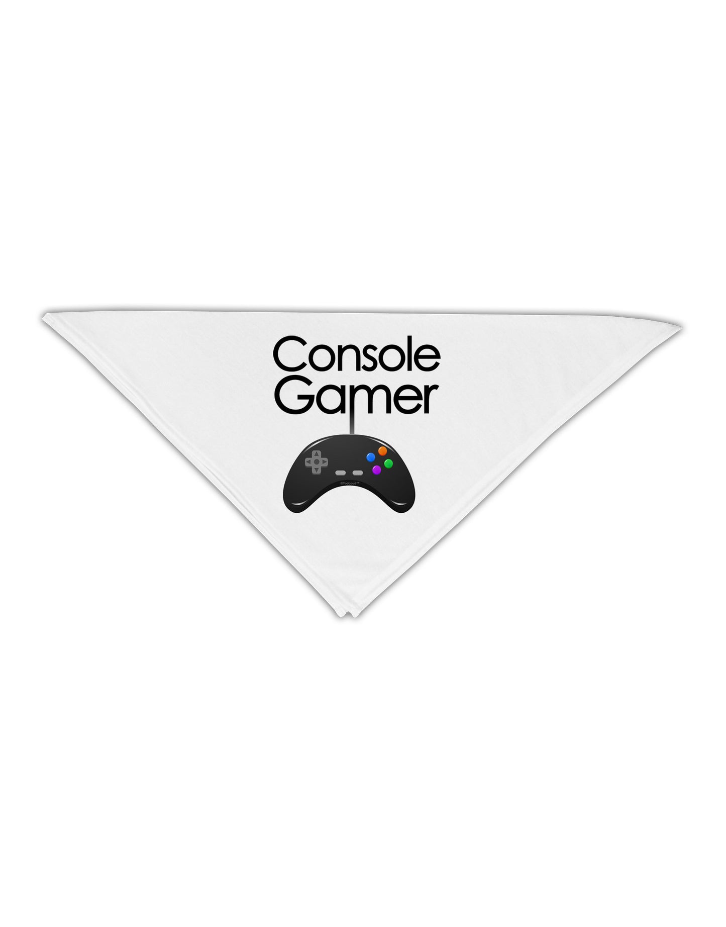Console Gamer Adult 19" Square Bandana-Square Bandanas-TooLoud-White-One-Size-Adult-Davson Sales