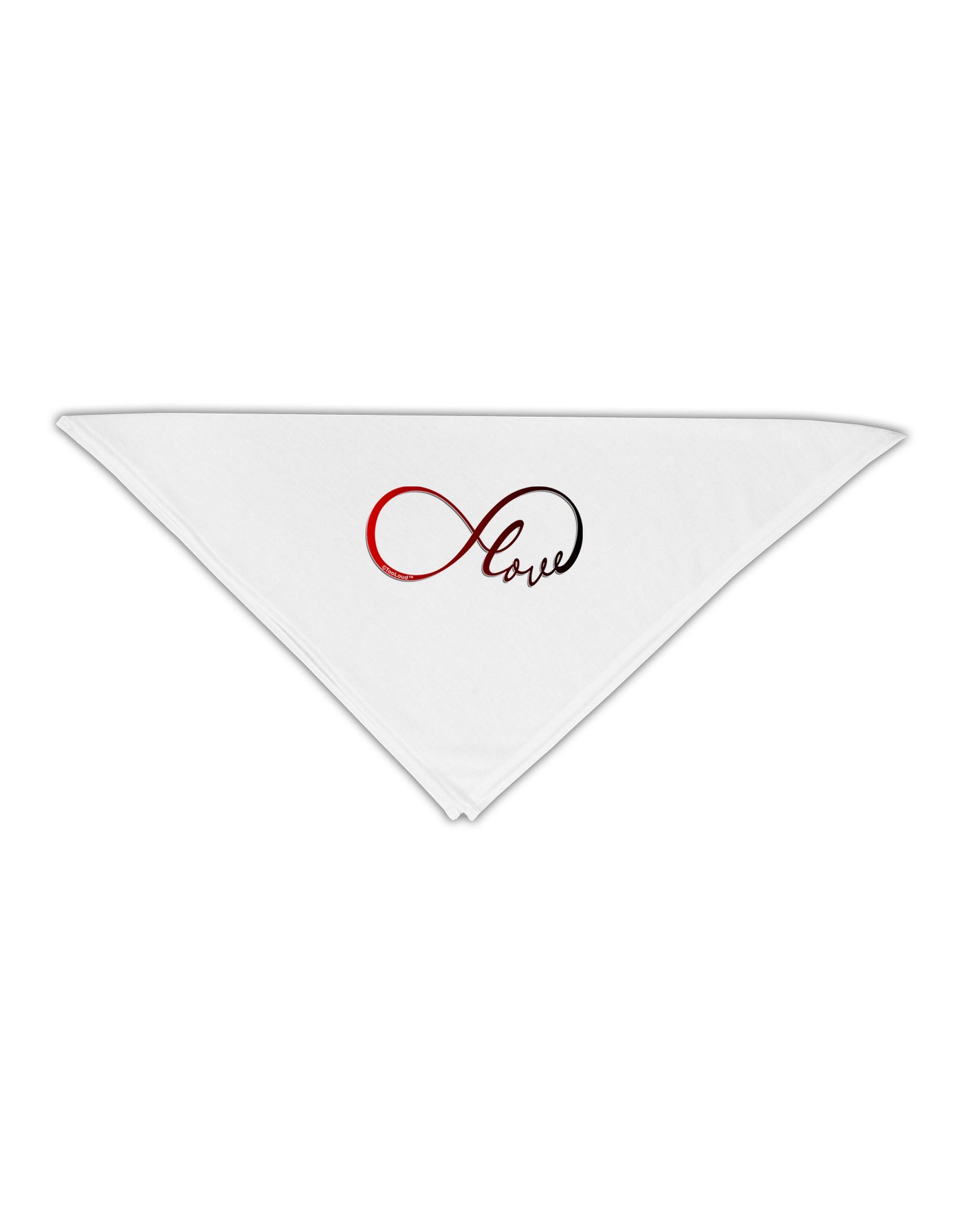 Infinite Love Adult 19" Square Bandana-Square Bandanas-TooLoud-White-One-Size-Adult-Davson Sales