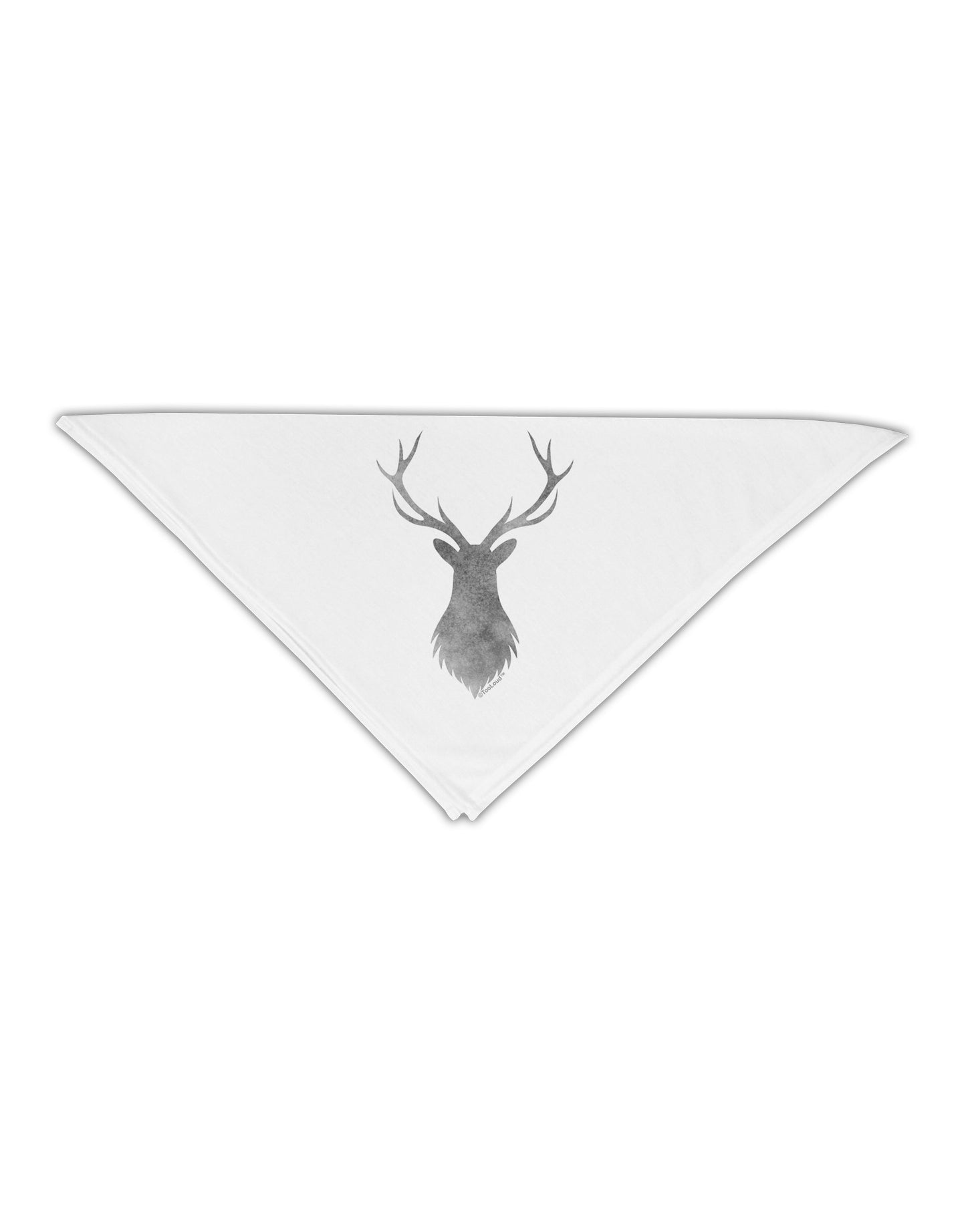 Majestic Stag Distressed Adult 19" Square Bandana-Square Bandanas-TooLoud-White-One-Size-Adult-Davson Sales