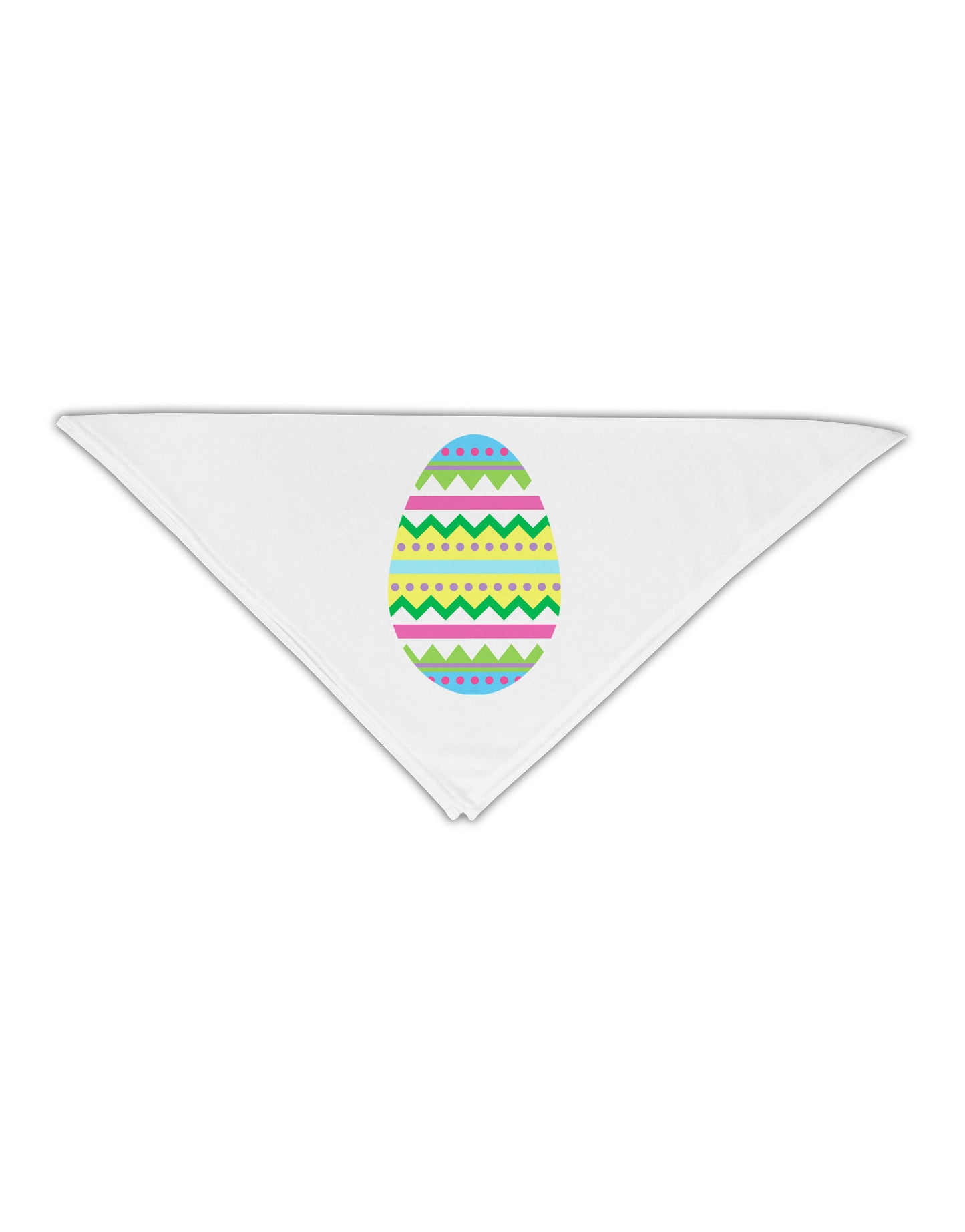 Colorful Easter Egg Adult 19" Square Bandana-Square Bandanas-TooLoud-White-One-Size-Adult-Davson Sales